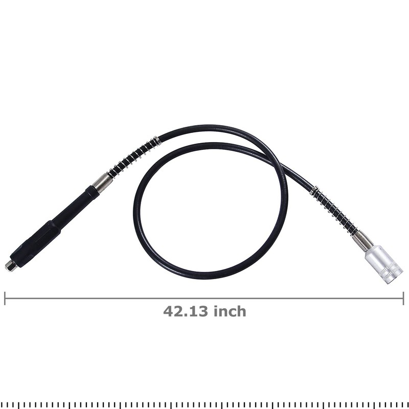 42" Extension Flexible Rotary Drill Tool Drive Flex Shaft Attachment For Dremel gallery