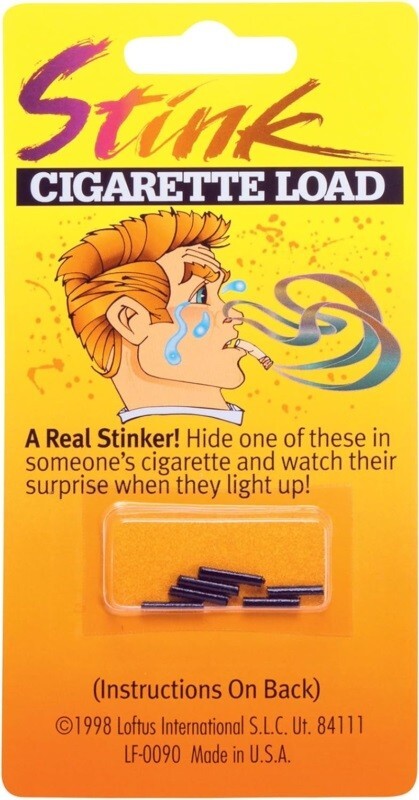 Stink Cigarette Loads - Joke Prank Gag, This is a REAL Stinker! gallery