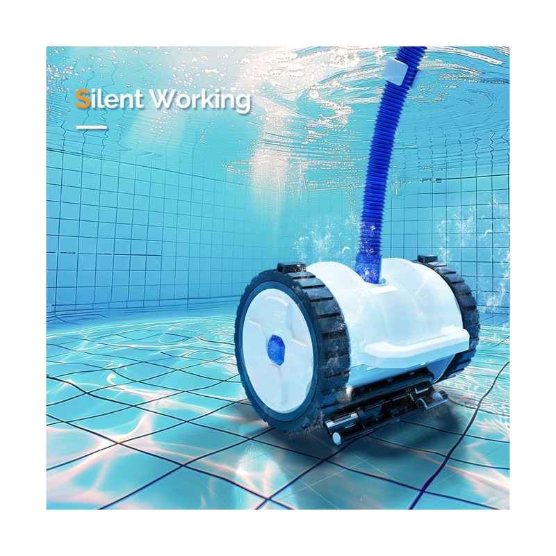 (2025 Upgrade) VINGLI Automatic Suction-Side Pool Vacuum Cleaner, Powerful Wa... gallery