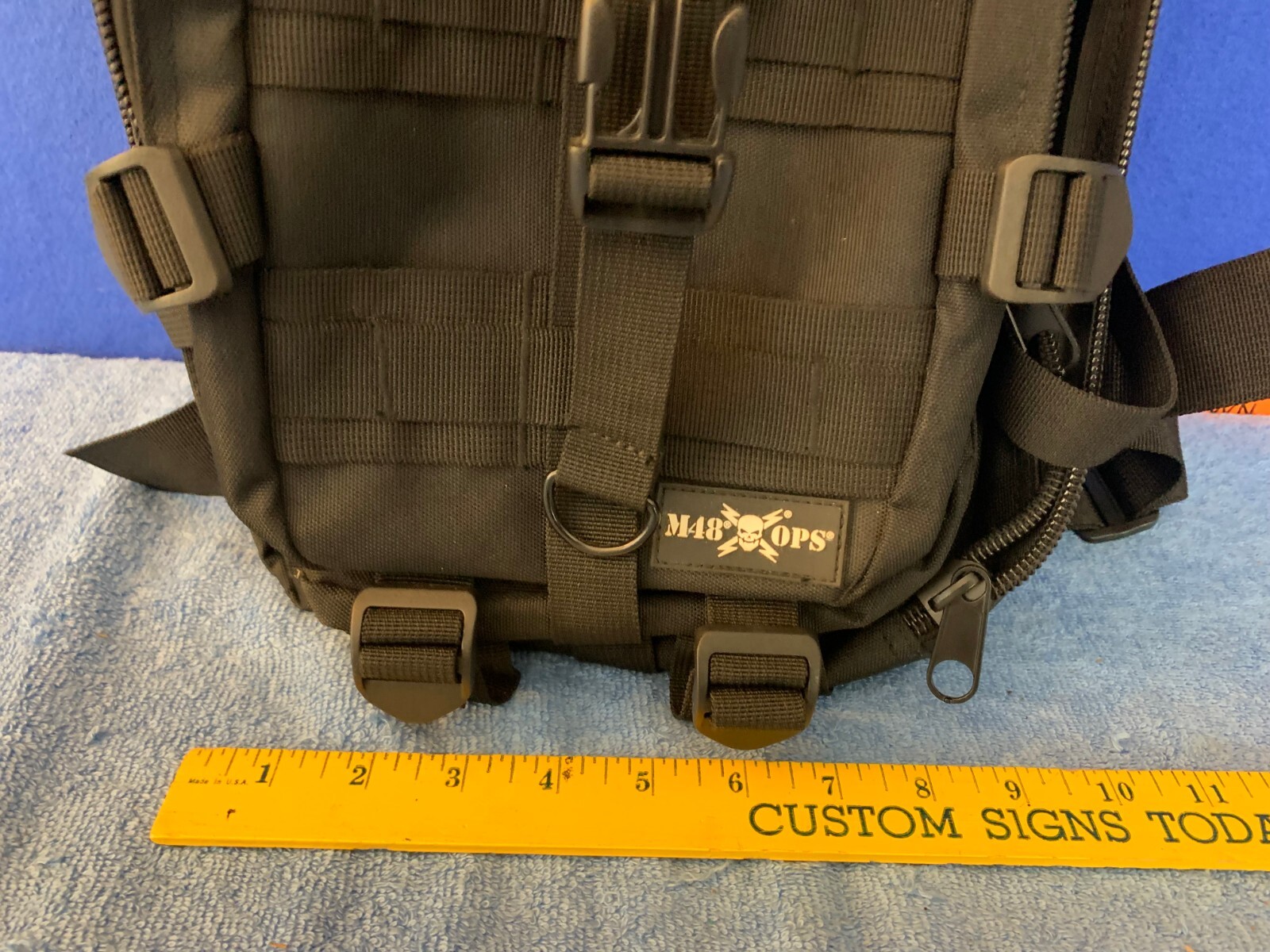 M48 OPS Black Tactical Hiking Camping Backpack 5