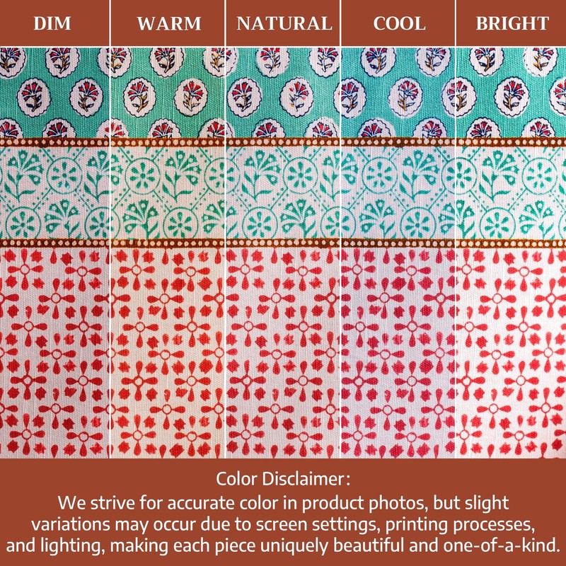 Table Cloth Rectangle Table 100% Cotton 60 x 90 Inches Tablecloth Reusable De... gallery
