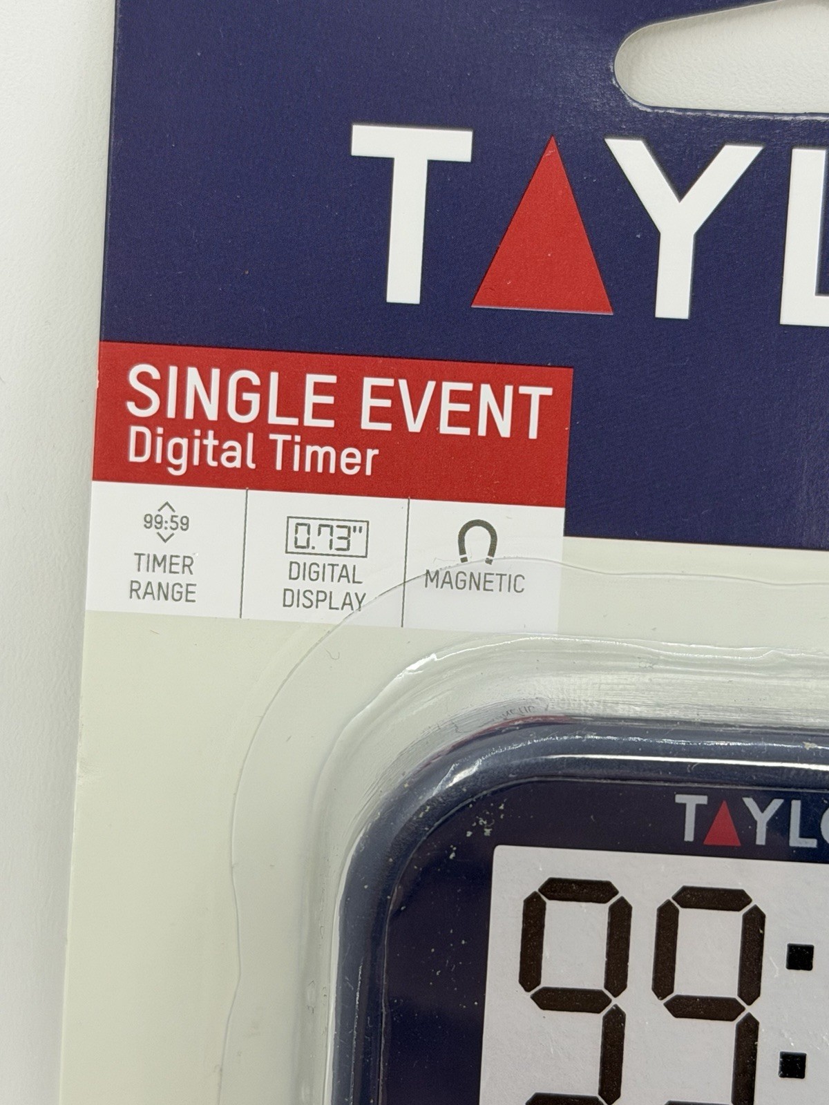 New Taylor Multi Purpose Timer Magnetic With Min and Sec AAA Battery Included gallery