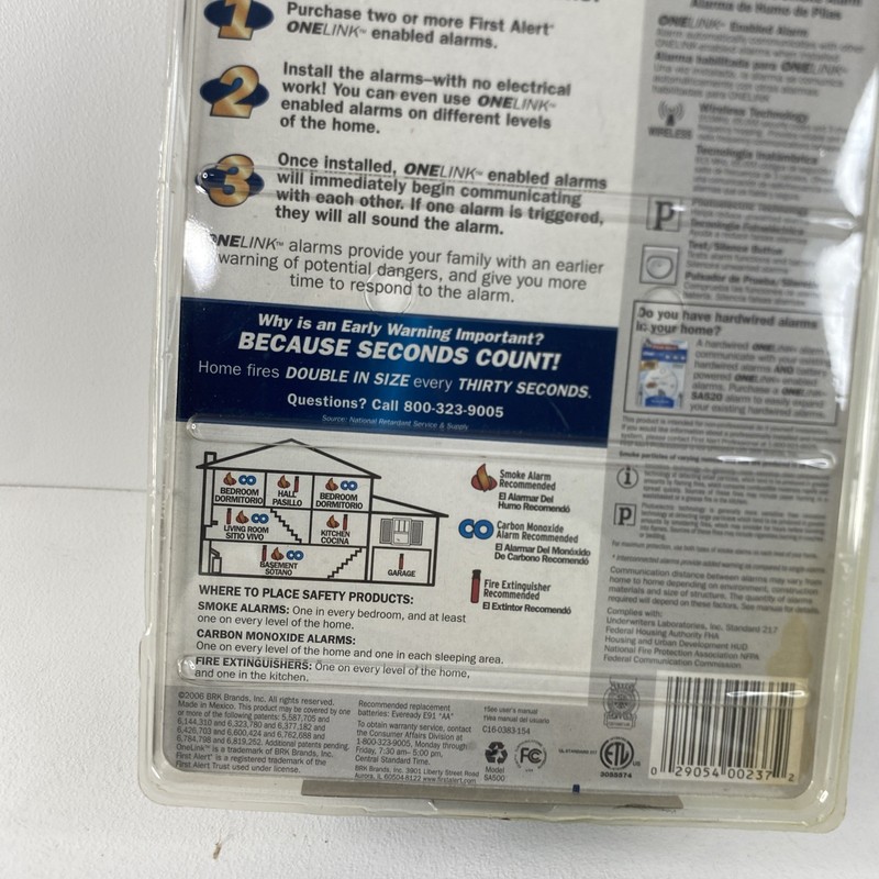 First Alert Wireless Interconnect Smoke Alarm - SA501CN New gallery