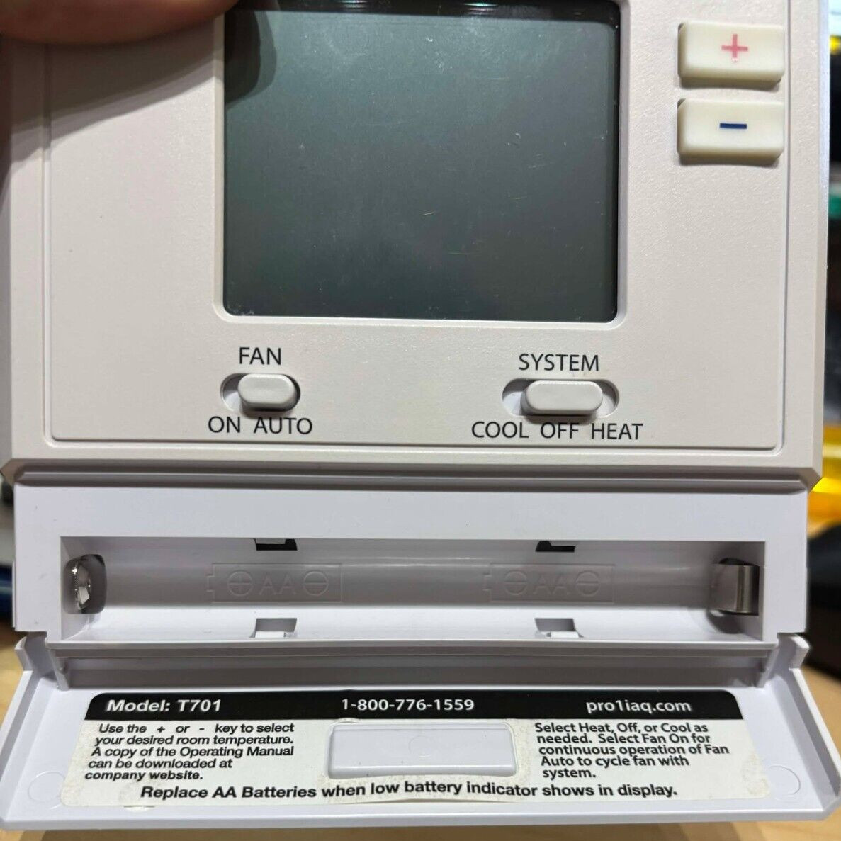 Pro1 T701 Low Voltage Non-Programmable Thermostat gallery