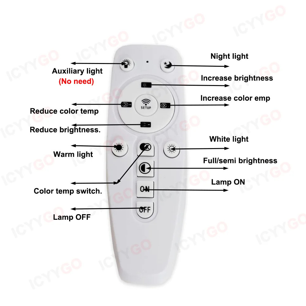 2.4G LED 40-60WW 60-80W Lighting Transformer Remote Control APP For DIY Dual gallery