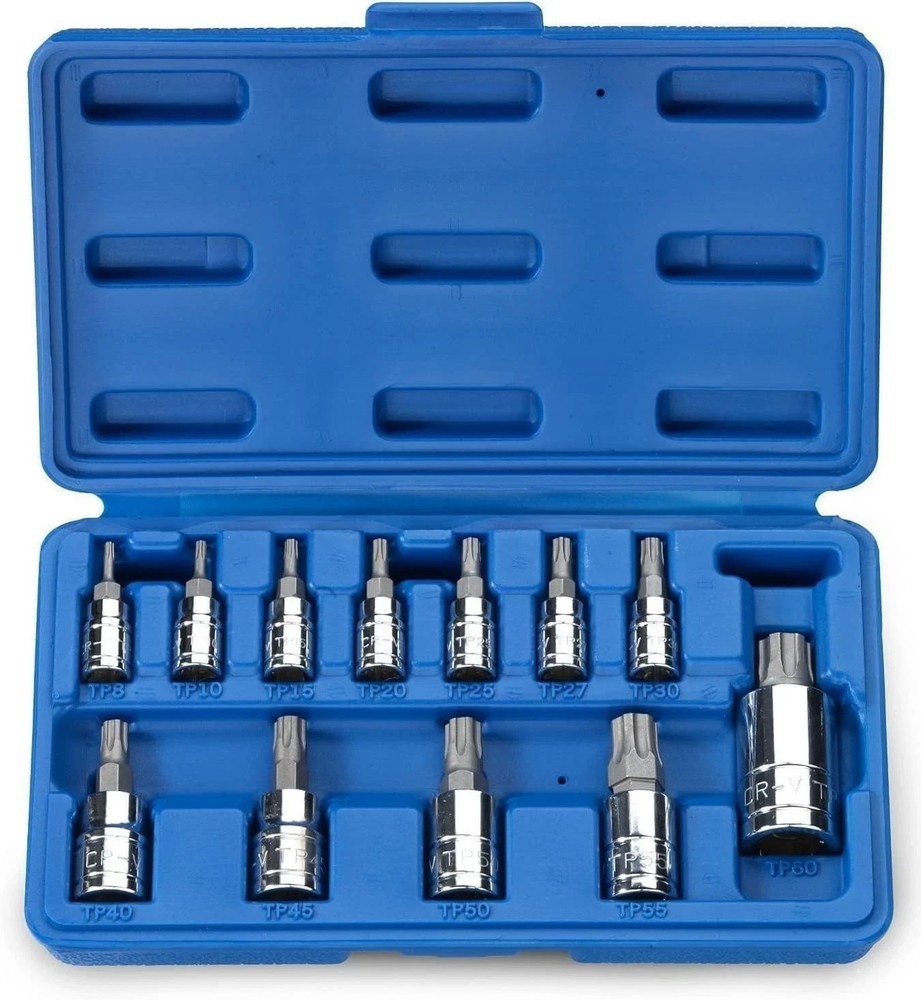 10086A Standard Torx Plus Bit Socket Set | 12 Piece | TP8 â€“ TP60 | 6 Poi