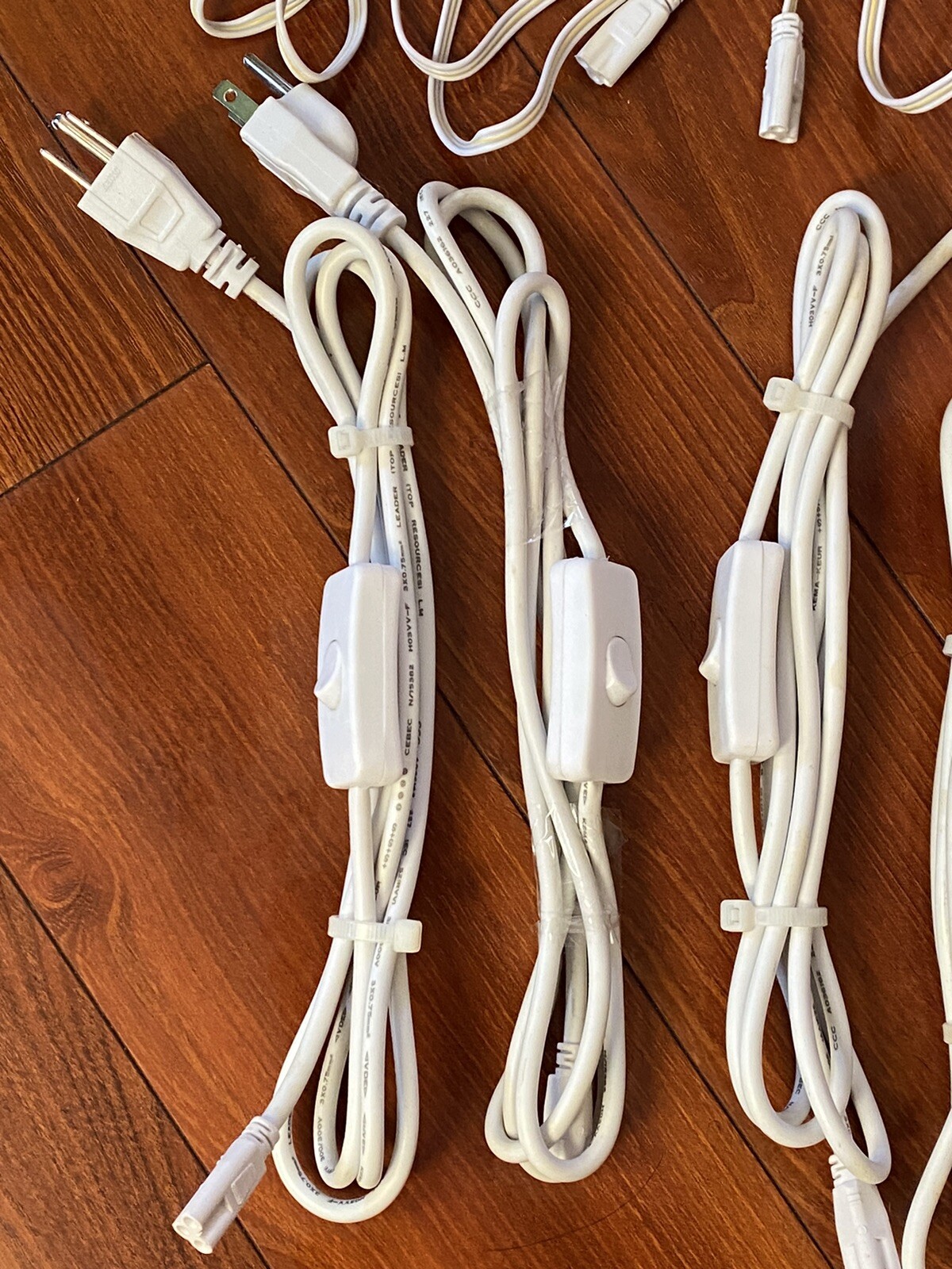4PCS 5FT POWER CABLE |Connector Cable For T8 T5 Integrated LED Tube Lights gallery