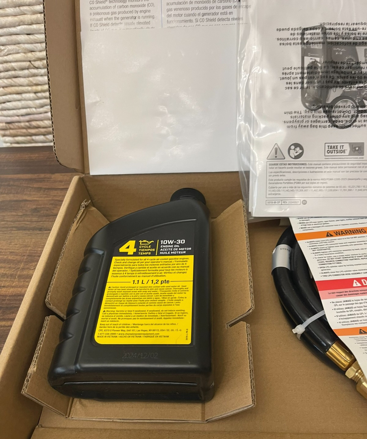 Champion 6500 Watt Generator Propane Regulator Kit gallery