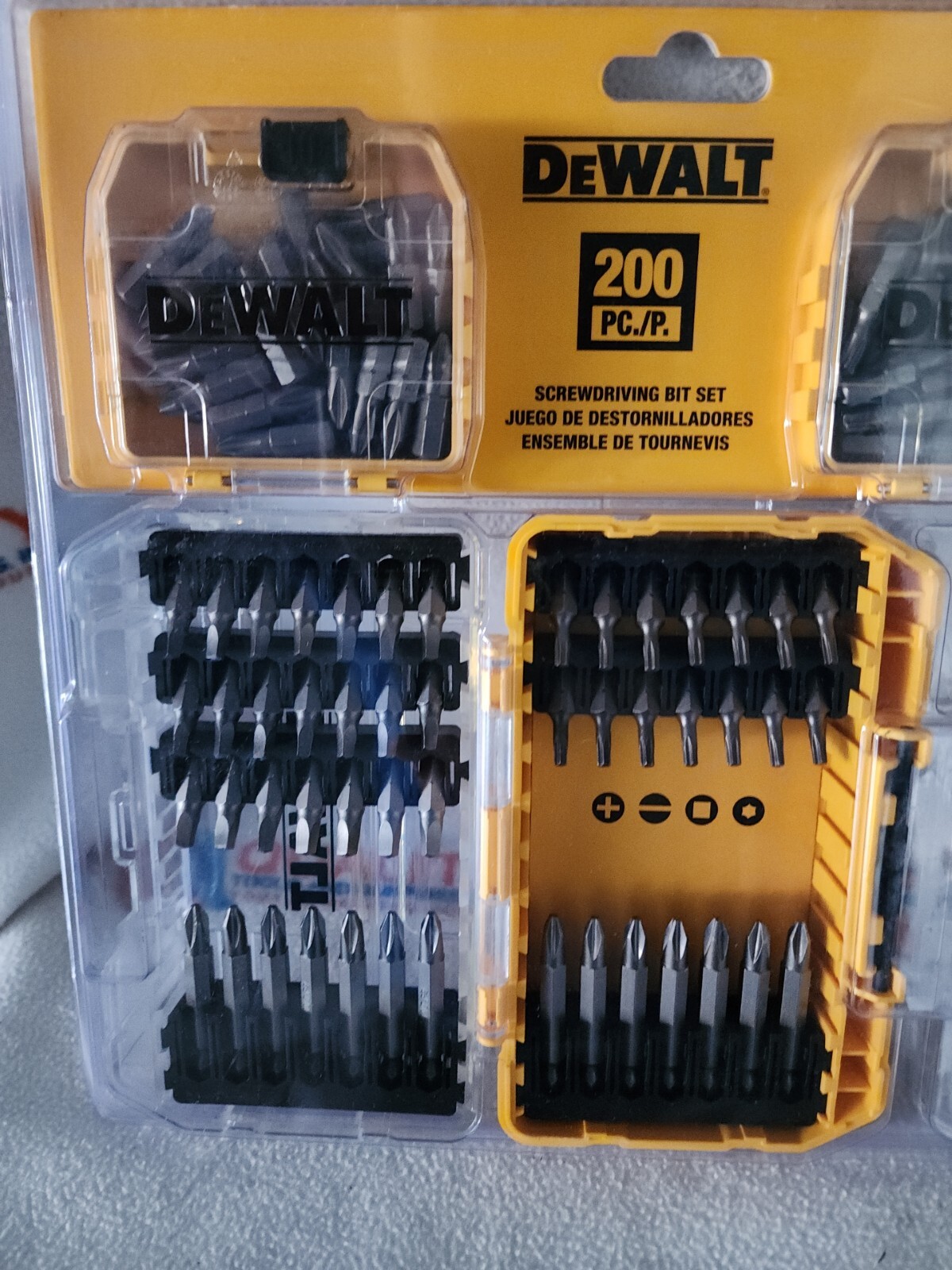 DeWalt 200 Pc. Screwdriving Bit Set DWAF12200 gallery