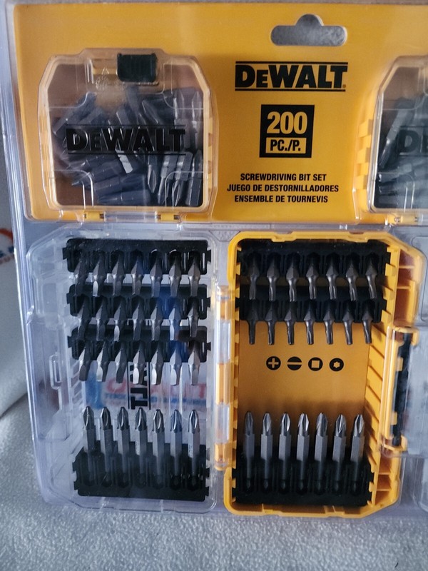 DeWalt 200 Pc. Screwdriving Bit Set DWAF12200 gallery