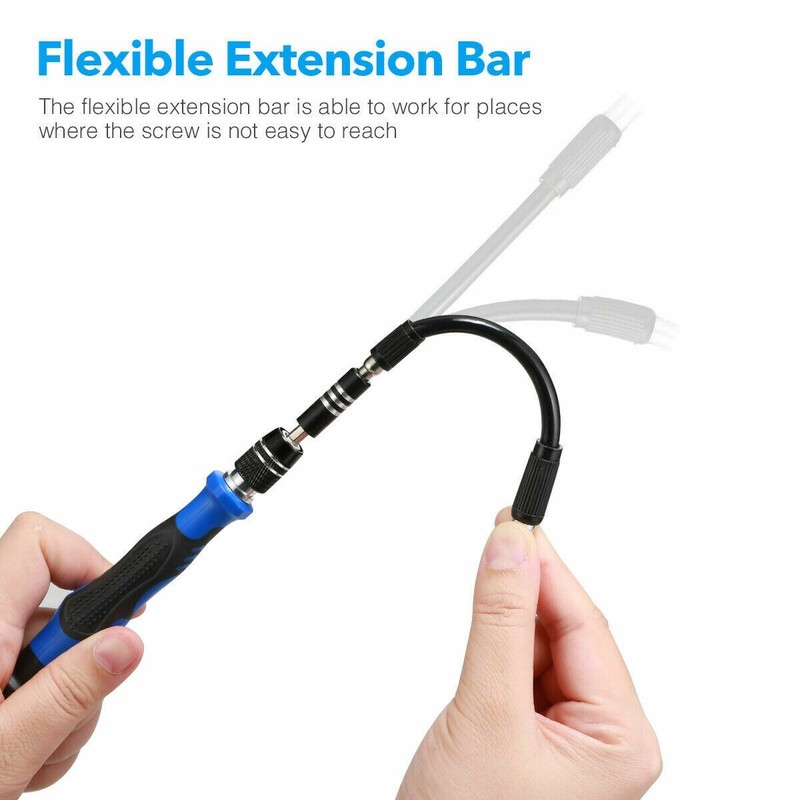63 in 1 Precision Screwdriver Set Computer Repair Tool Kit Acssart Magnetic Bit gallery