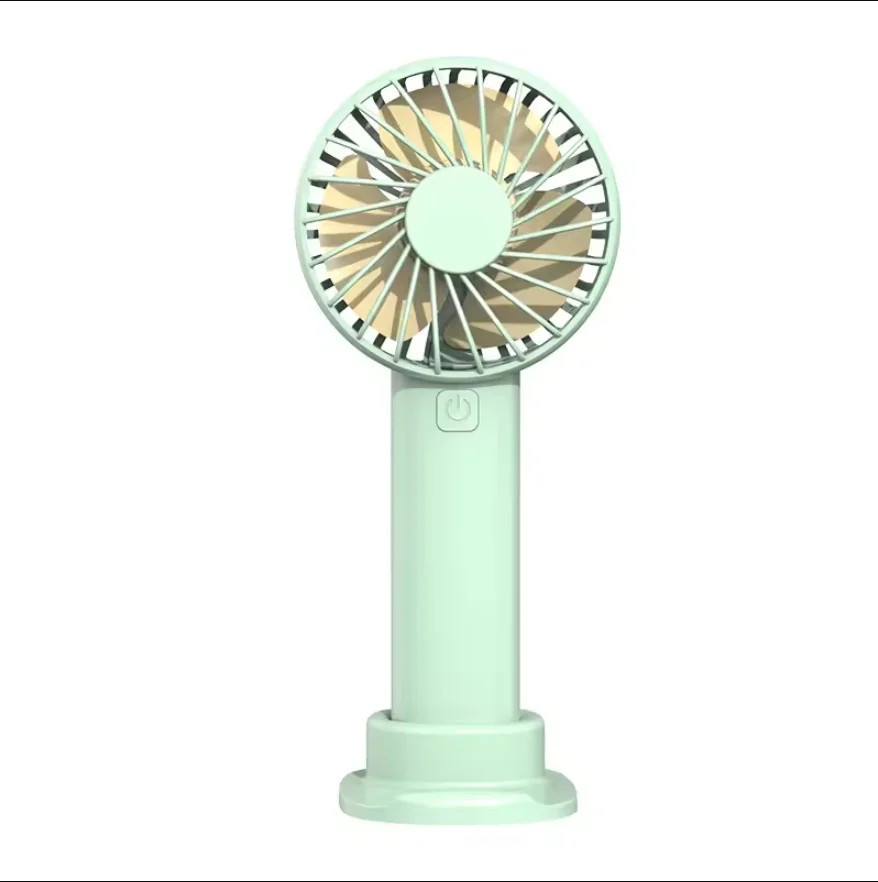 USB Mini Strong Wind Handheld Fan Portable Quiet Rechargeable Desktop Air Cooler gallery