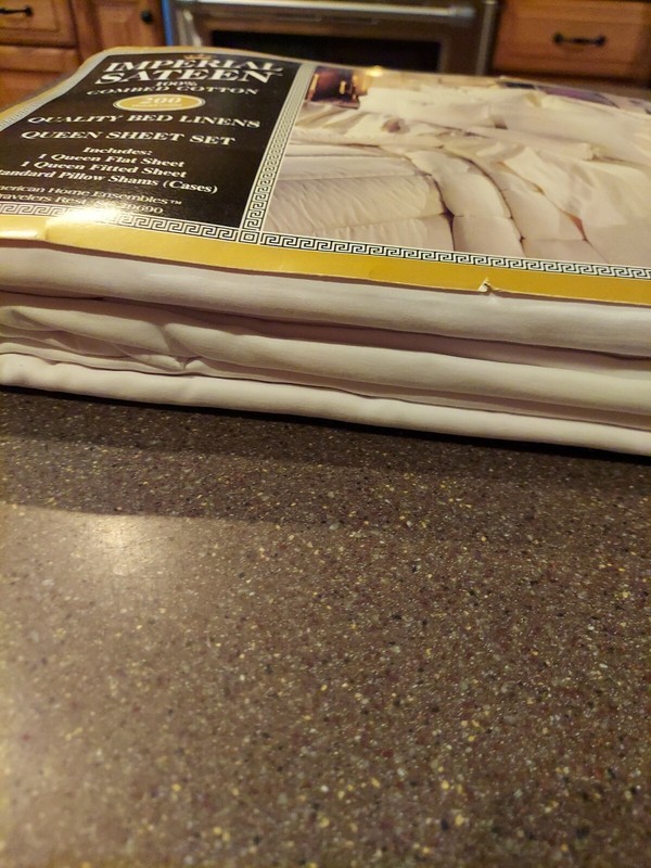 Imperial Sateen 200 Thread Count Queen Sheet Set White gallery