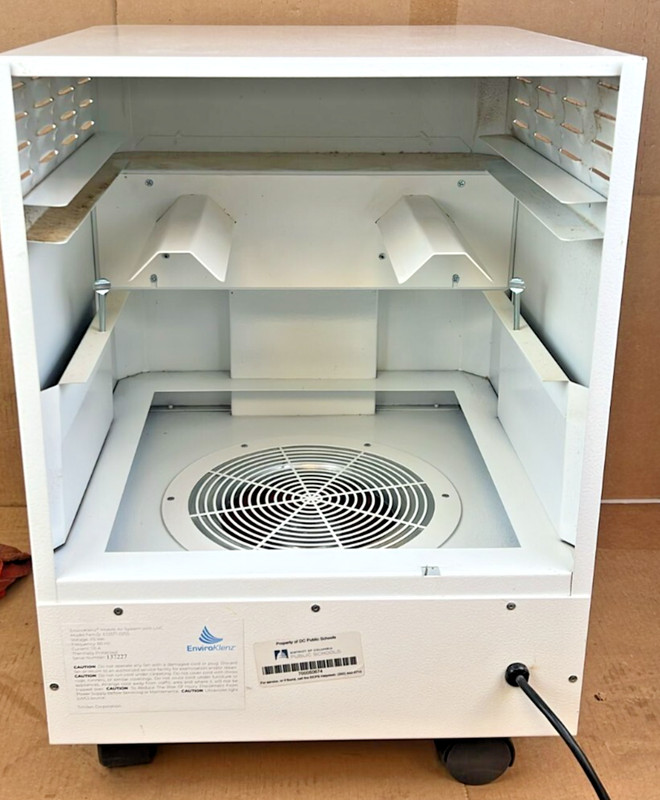 Enviroklenz Mobile Air System Plus with UVC HEPA Filter, 115V, 60HZ, P/N 137227 gallery