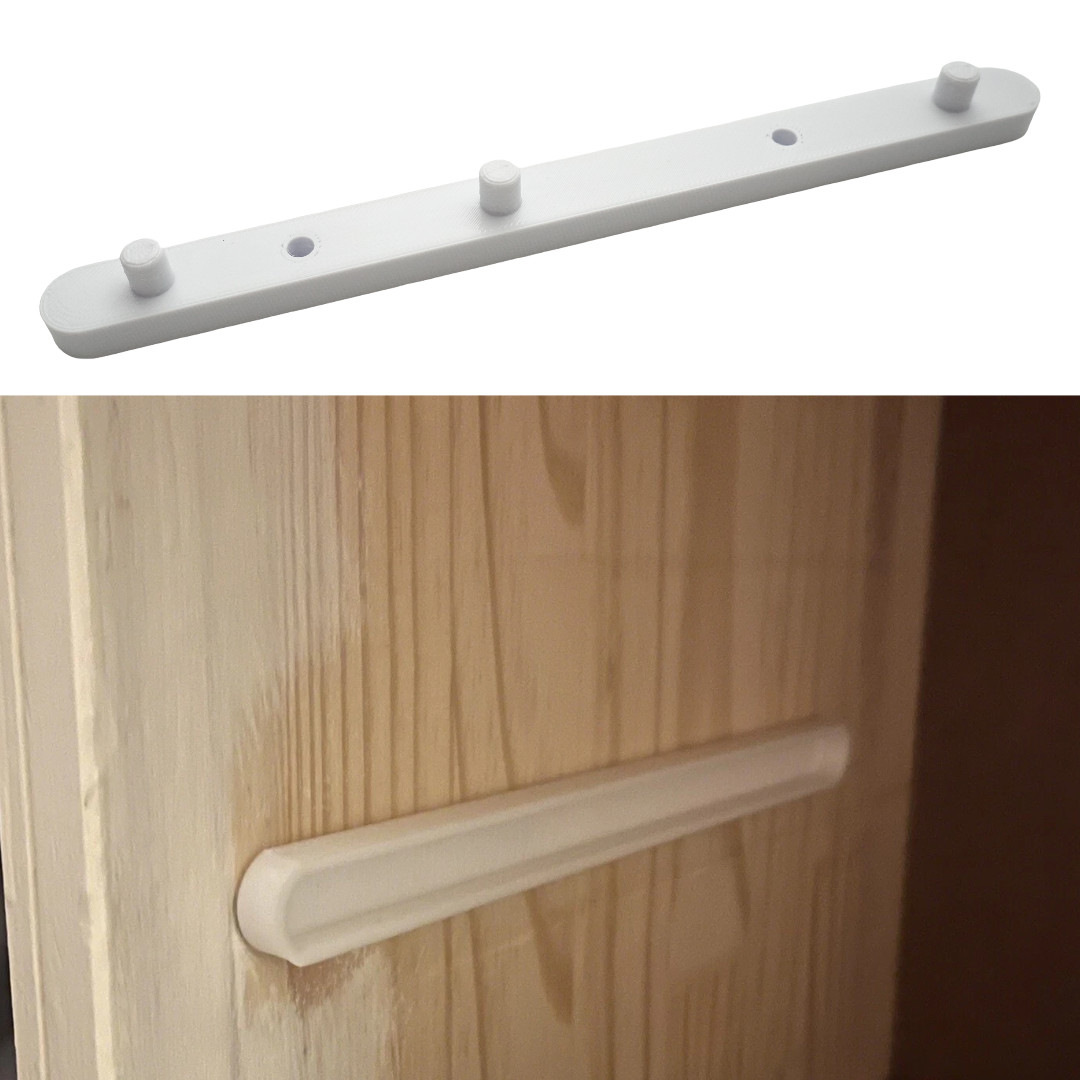 IKEA RAST Dresser Replacement Part Plastic Drawer Slide Guide Rail - White gallery