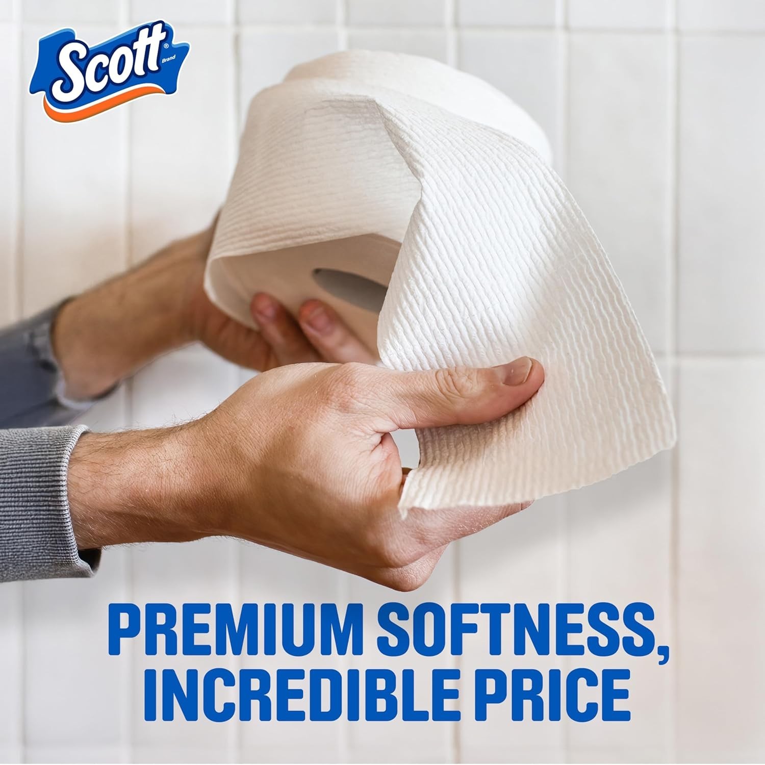 Scott ComfortPlus Toilet Paper, 12 Triple Rolls, 231 Sheets per Roll, Septic gallery