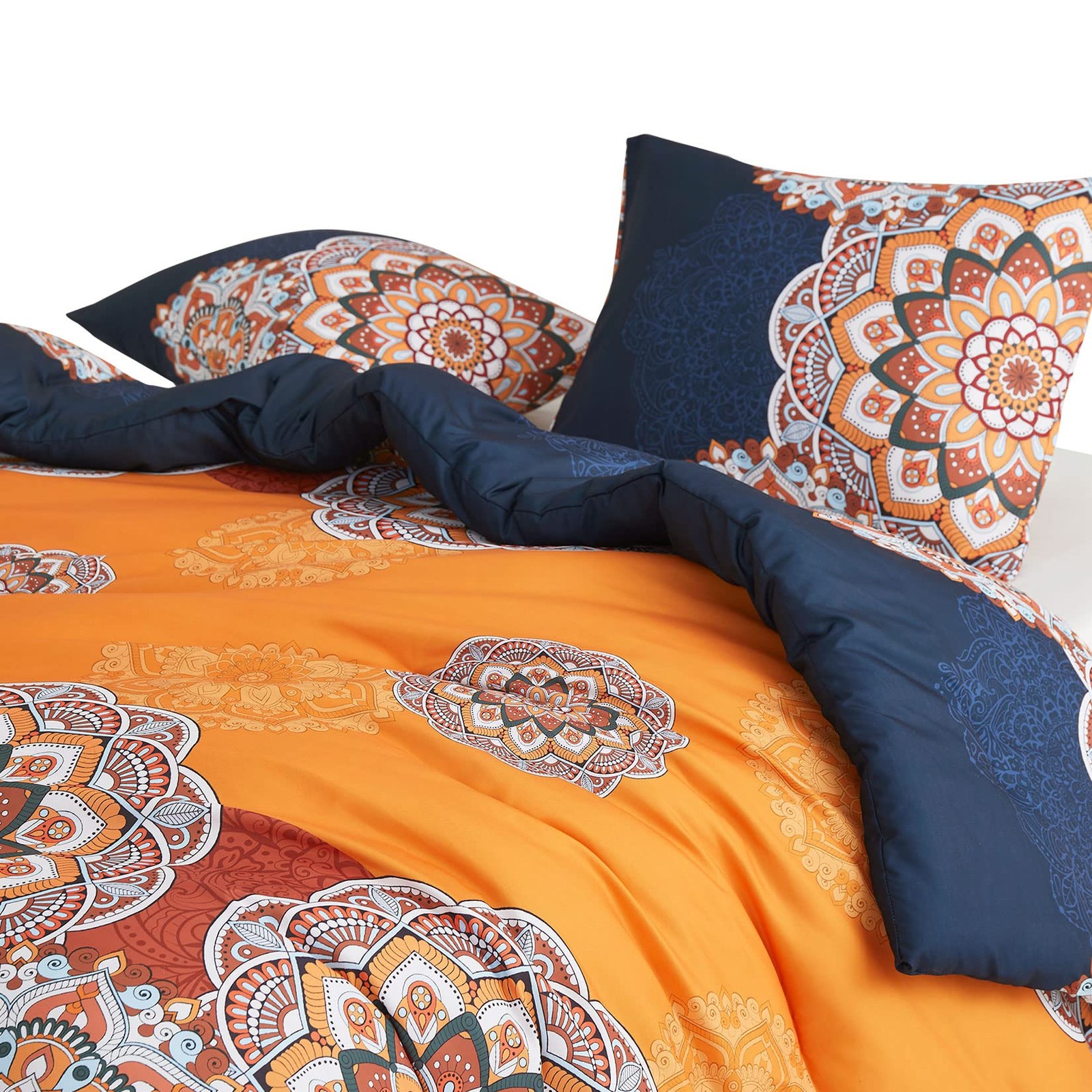- Bohemian Comforter Set, Boho Chic Mandala Medallion Pattern Printed for Men... gallery