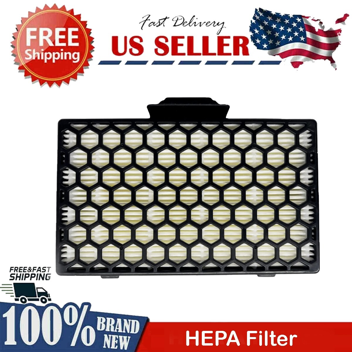VCA-RHF95 HEPA Filter for Samsung Jet Bot+ Robot Clean Station VR30T85513W/AA gallery