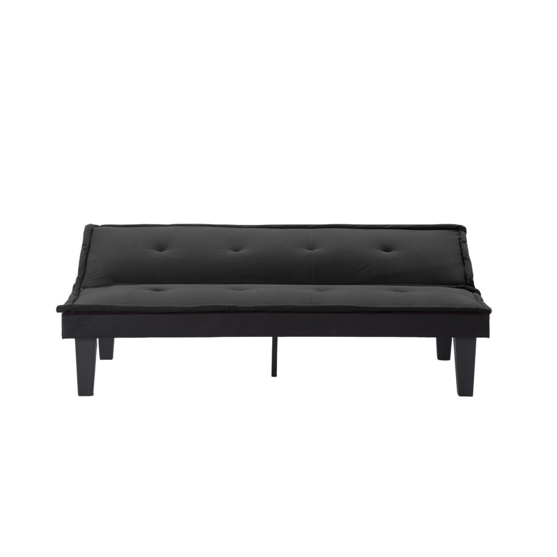 62.99 Inch Futon Sofa Bed,Multi-Functional Sofa with 5-Level Adjustment,Suita... gallery