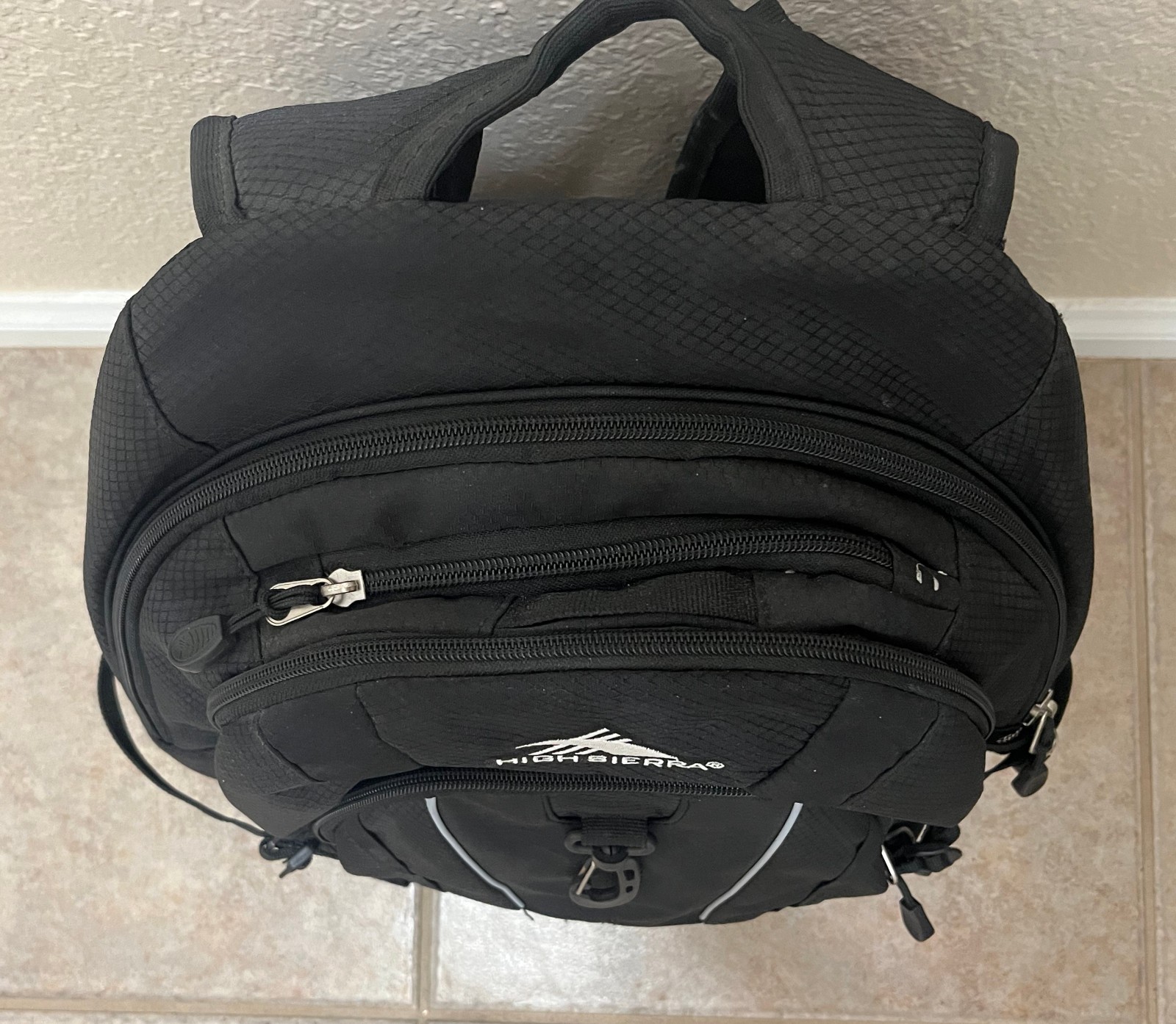 Black High Sierra Riprap BackPack 5