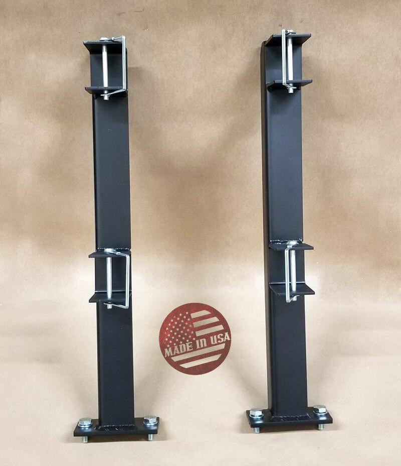 [SR] 2-Place Edge WeedEater Gas Trimmer Rack holders for Open Landscape Trailer gallery