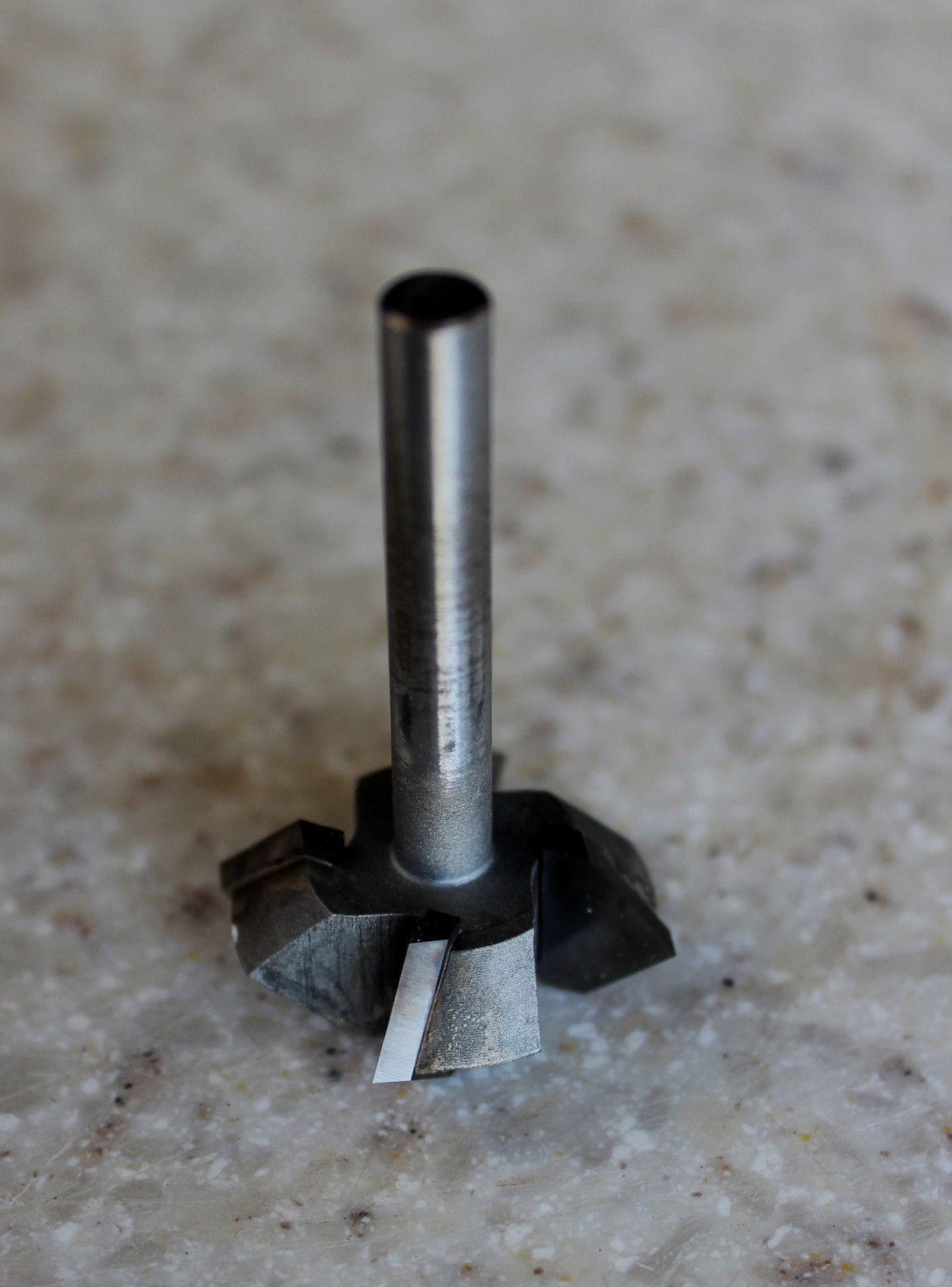 Tungsten Carbide Bonsai Carving Power Drill or Rotary Tool Bit - Triangular Tip gallery