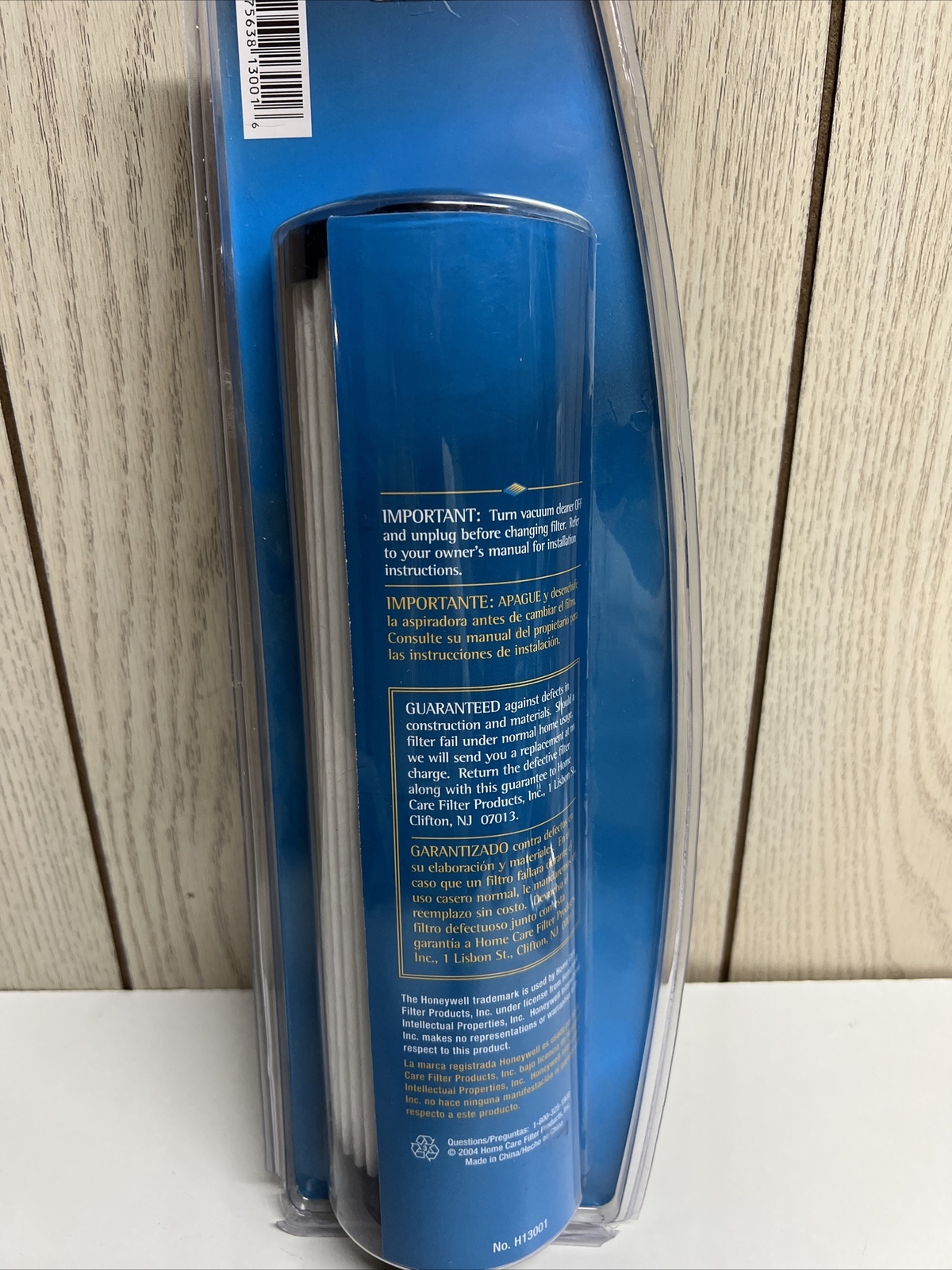 HOOVER Twin Chamber Vacuum Filter HEPA Media Honeywell H13001 NEW gallery