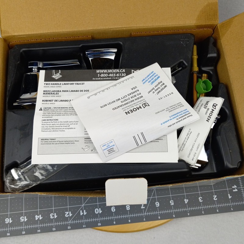 Moen 84820 Boardwalk Two Handle Widespread Bathroom Sink Faucet Chrome gallery