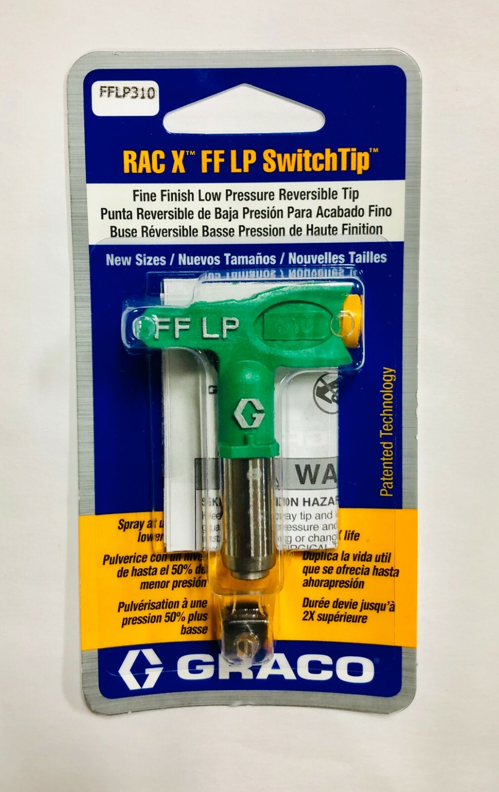 GRACO RAC X FFLP SwitchTip Fine Finish Low Pressure Spray Tip We Have All Sizes gallery