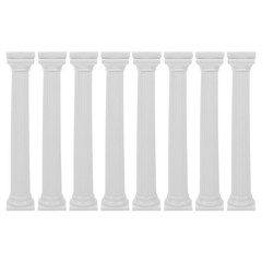 Roman Column Tiered Stand, Plastic 8pcs 17cm Cake Tier Separator for Wedding,…