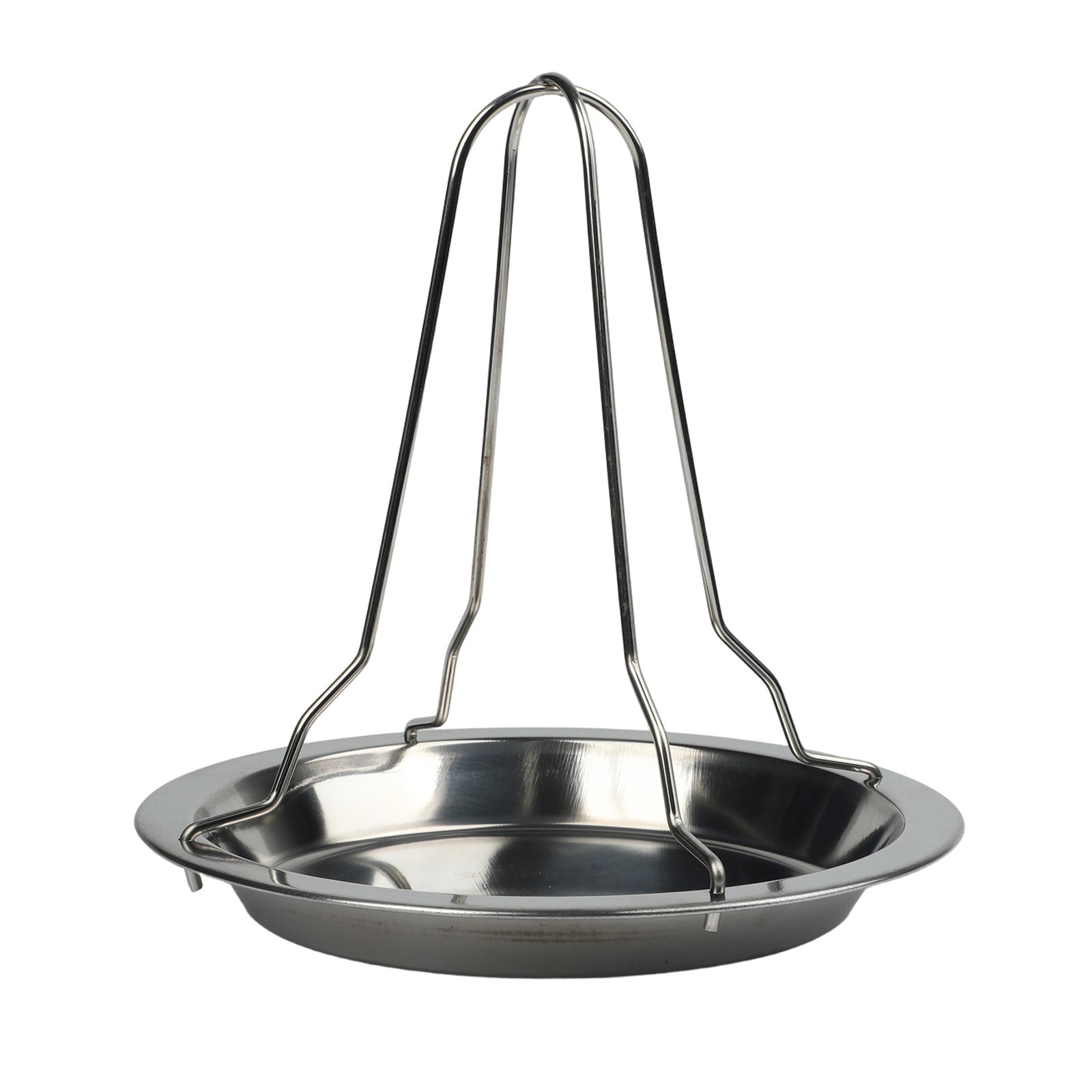 Compact Vertical Chicken Roaster 195cm Stainless Steel for Home and Party Use gallery