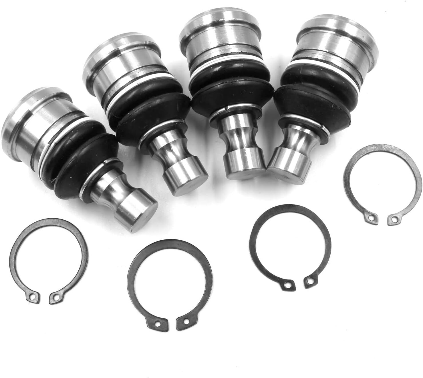 Upper and Lower Front Ball Joint 4 Pcs Compatible with Polaris RZR 570 800 gallery