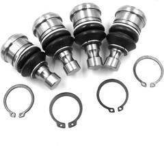Upper and Lower Front Ball Joint 4 Pcs Compatible with Polaris RZR 570 800