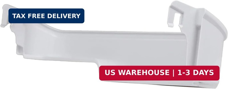 240337901 Door Bin Rack Compatible with Frigidaire Refrigerator ，(Middle Shelf) gallery