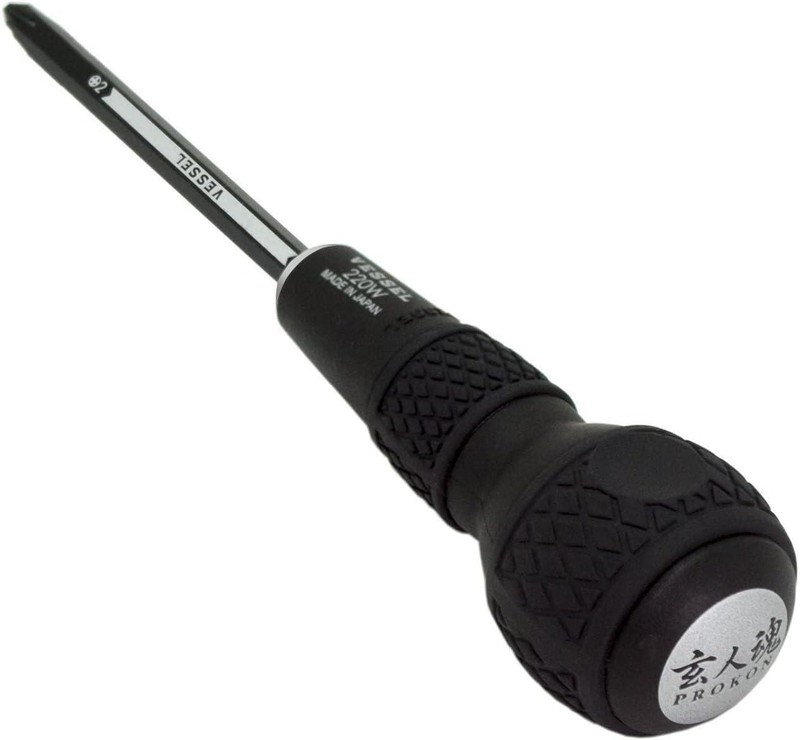 VESSEL Ball Grip Screwdriver Set Interchangeable Metric Motorcycle Drivers JIS gallery
