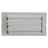62069P 4-Inch x 8-Inch Floor Register, 4 in x 8 in x 1-5/16 in (5-Pack) White gallery