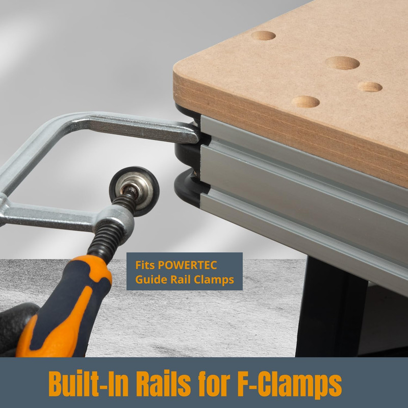 Multi-Functional Portable Workbench with Wheels for DIY Projects gallery