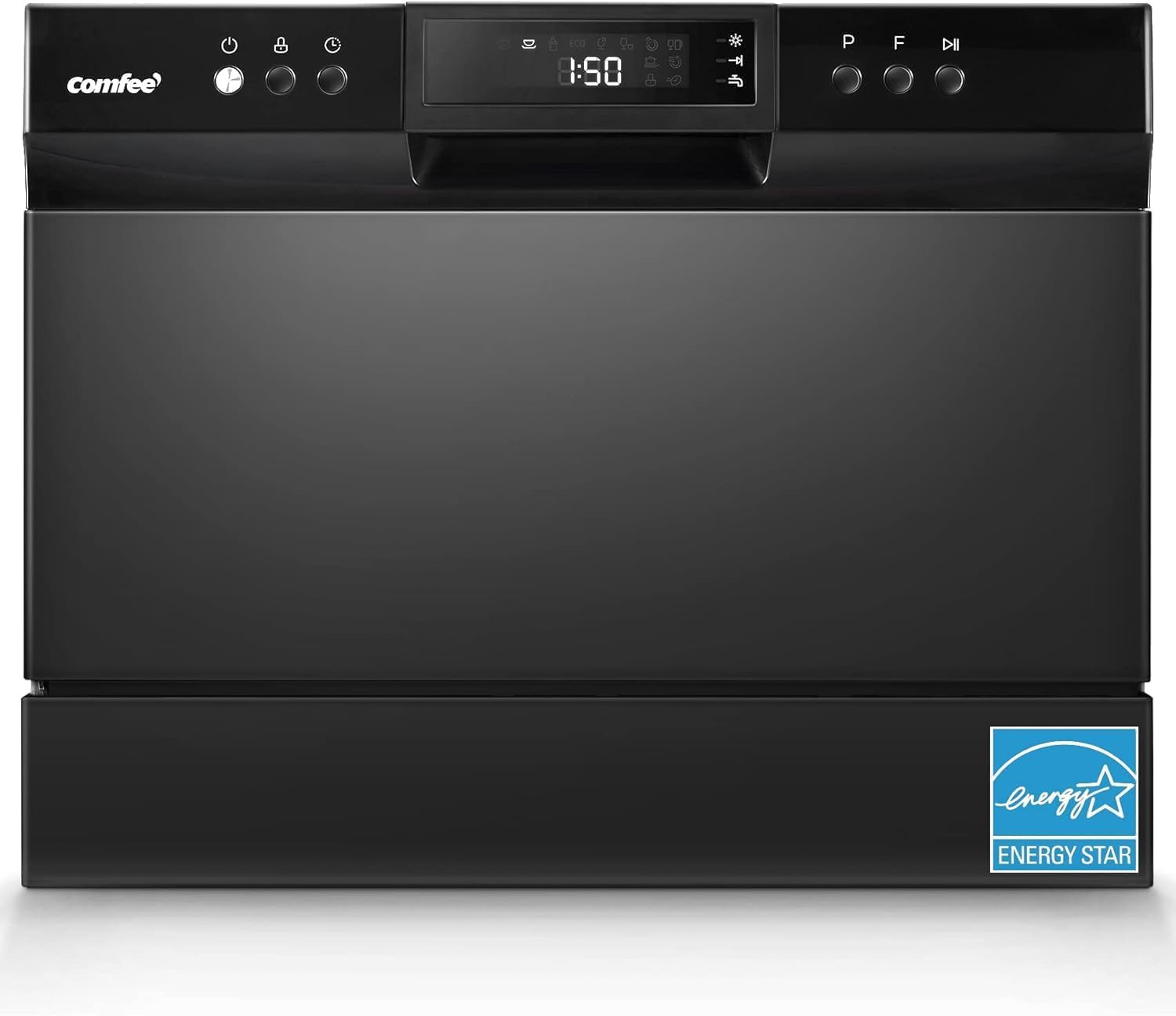 COMFEE’ Countertop Dishwasher, Energy Star Portable Dishwasher, 6 Place Settings gallery