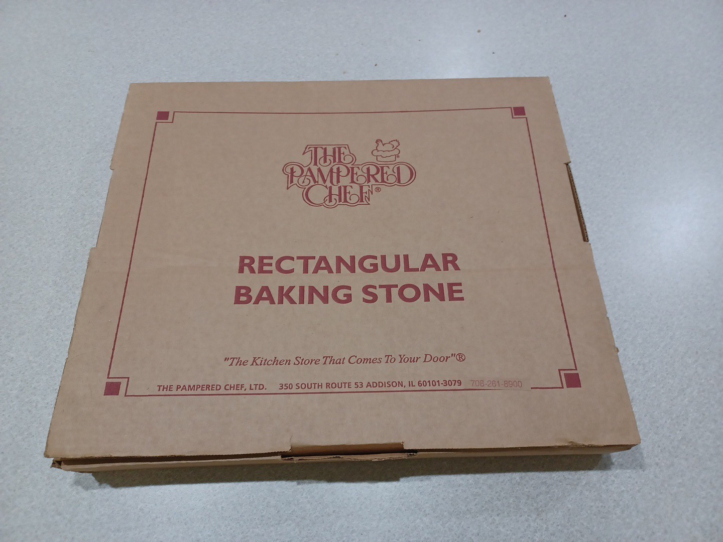 Pampered Chef LTD 12x15 Rectangular Cooking Stone Pizza Cookies gallery