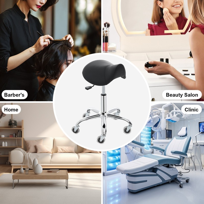 Saddle Stool with Versatile & Modern Design, Heavy Duty & Stable, Easy Assembly gallery