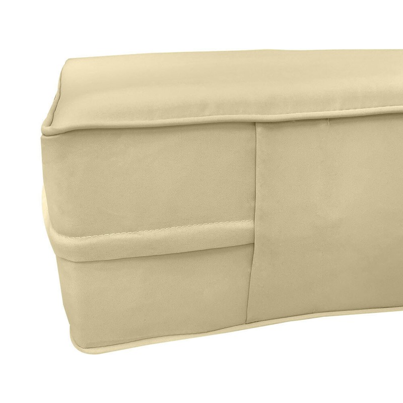 S2 Full Size 5PC Pipe Daybed Mattress Cushion Bolster Pillow Complete Set AD103 gallery