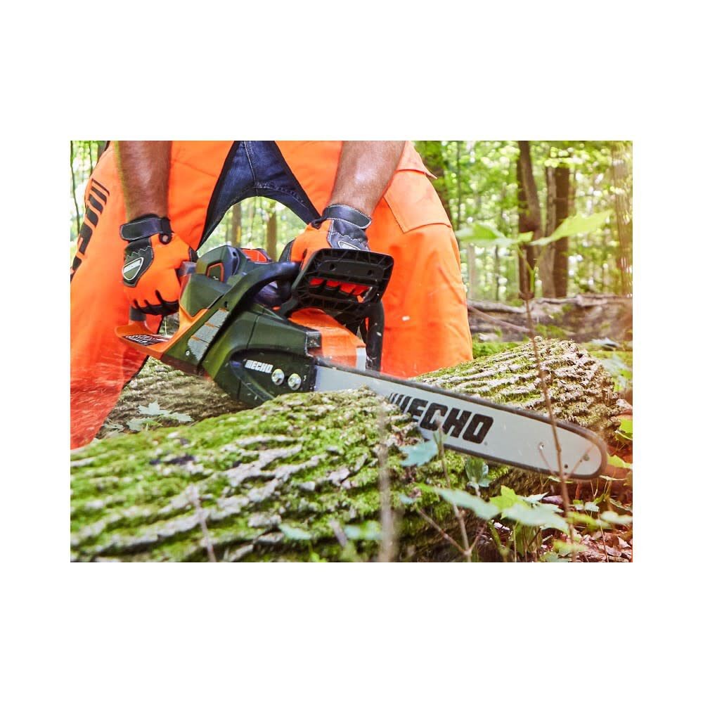 Echo 18 In Bar Chainsaw 56V Battery Rear Handle With 5Ah Battery & Charger gallery