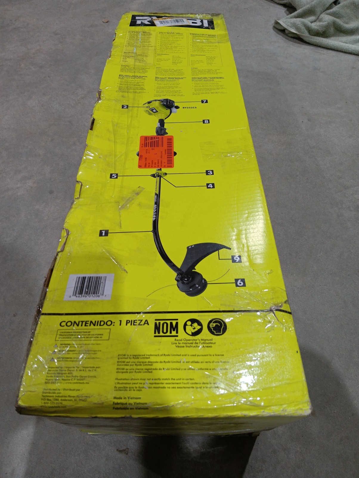 RYOBI 2 Cycle Gas Curved Shaft String Trimmer (RY252CS) BRAND NEW, Free Shipping gallery