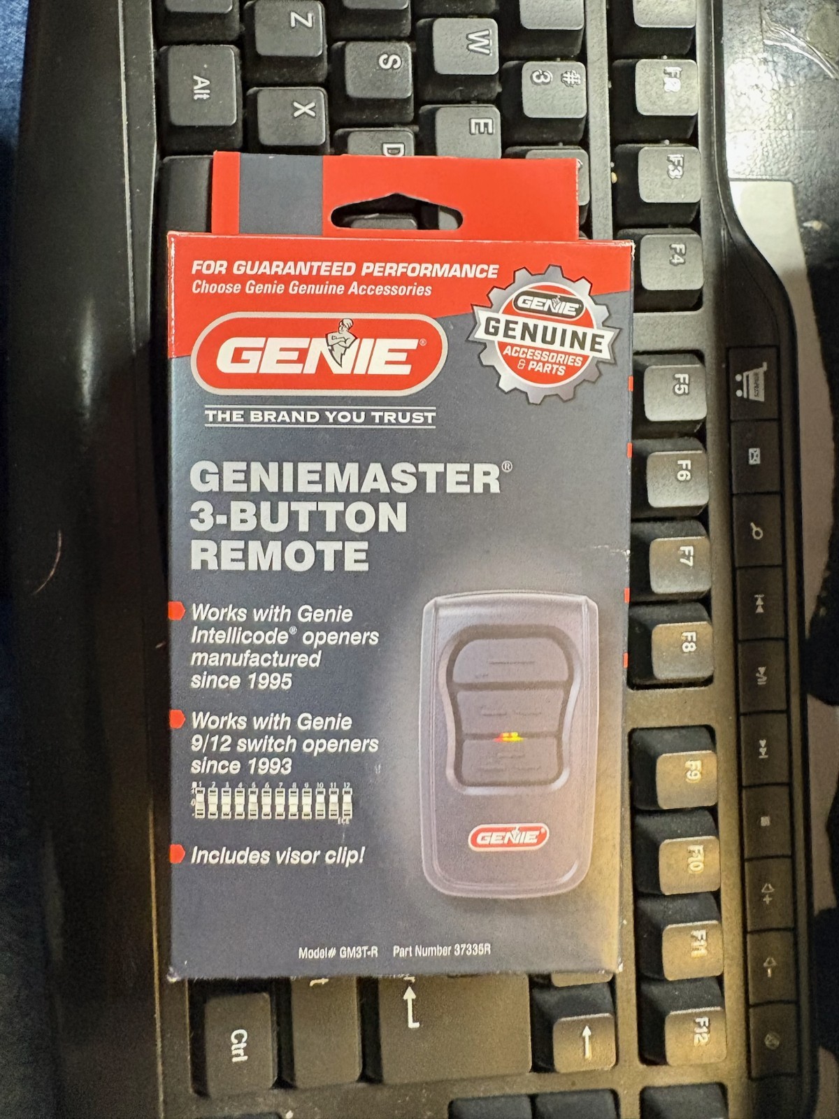 NEW Genie Master 3 Button Remote - GM3T-R AUTHENTIC AND BRAND NEW gallery