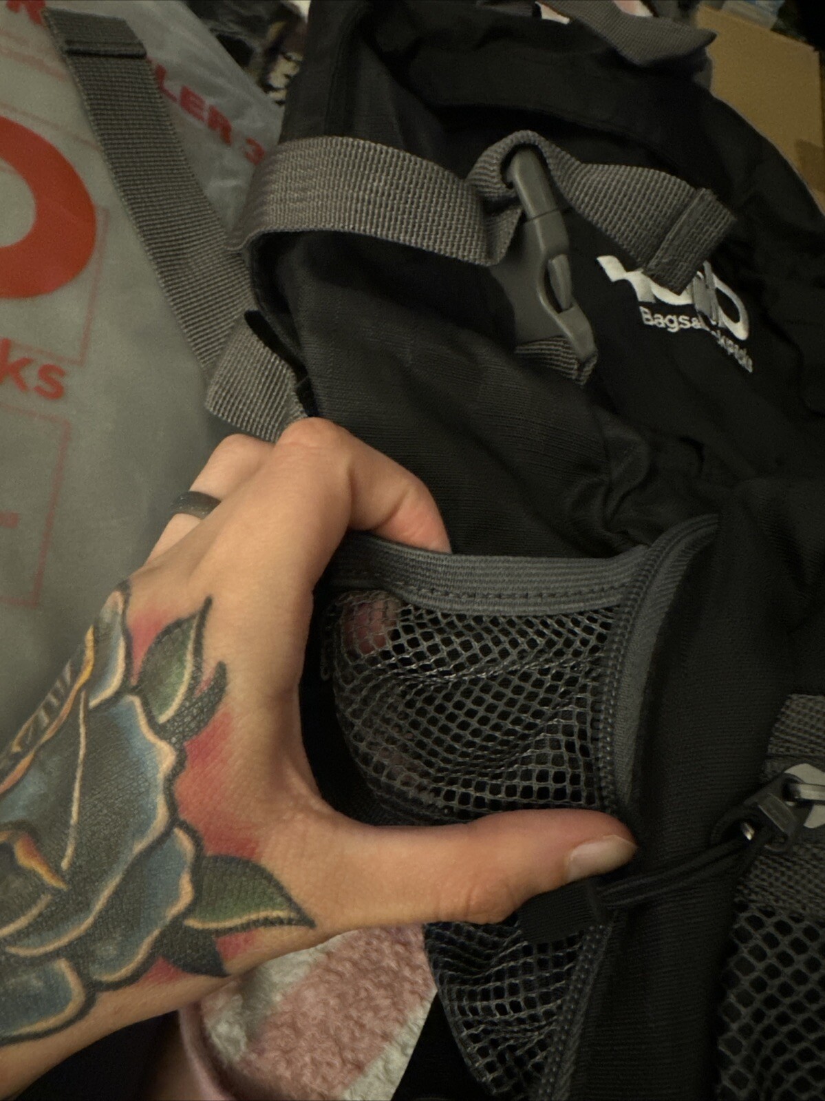 BB Traveler 37L - Lightweight Foldable Backpack (Black) 3