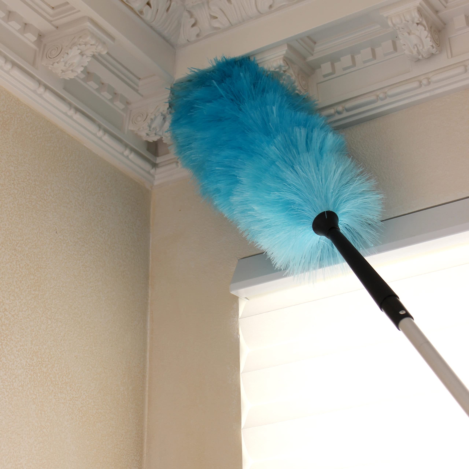 Electrostatic Dusting Wand For Cobwebs Ceiling Fans High Surfaces & More Lightwe gallery