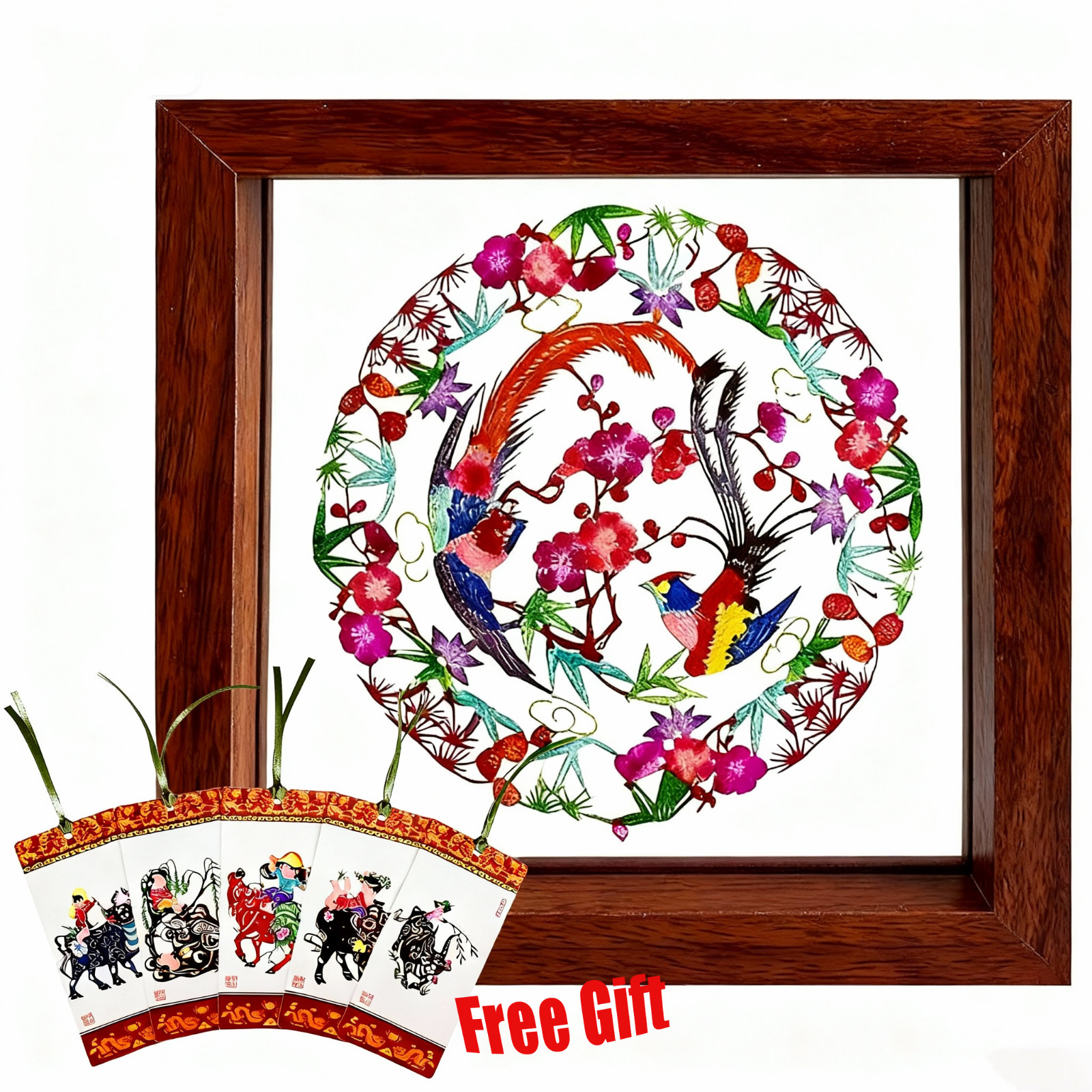 Paper Cut Frame, Book mark,Exquisitely Hand Home Office Decoration Art Piece gallery