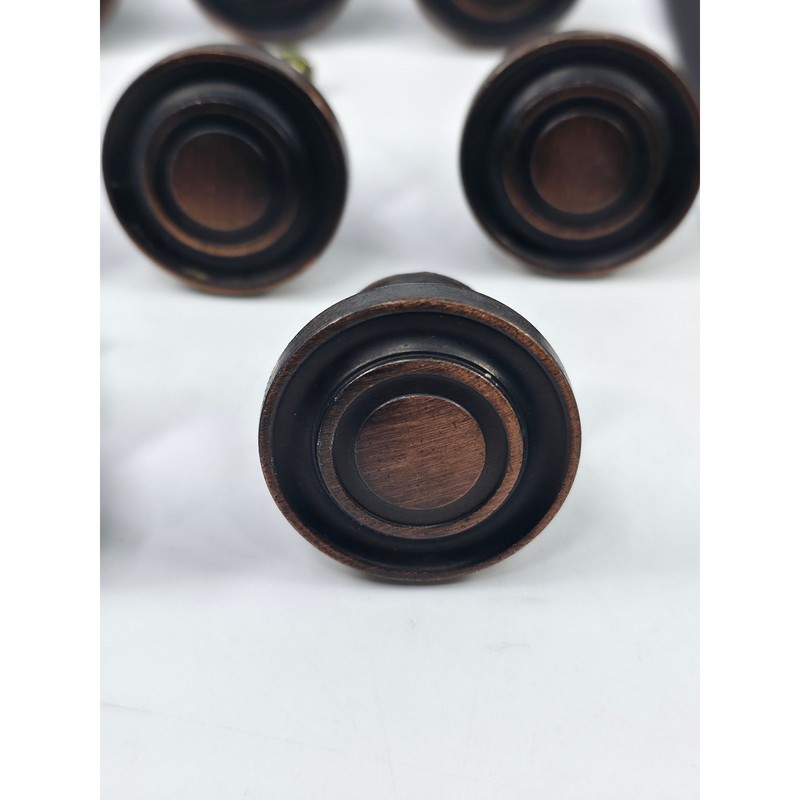 State Star Corp Oil Rubbed Bronze Double Rocker Switch Plates and Knobs Set 10pc gallery