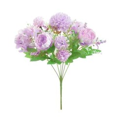 4pcs Silk Peony Artificial Hydrangea Flower Bouquet Party Wedding Home Decor