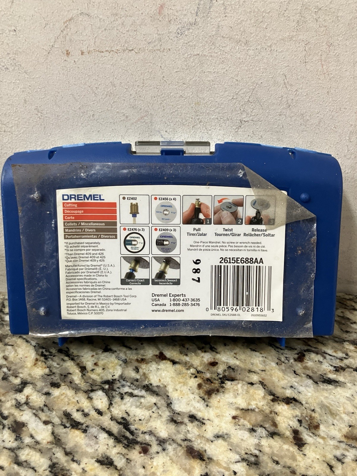 Dremel EZ688-01 EZ Lock Mini Cutting Kit for Metal and Plastic 8183 gallery